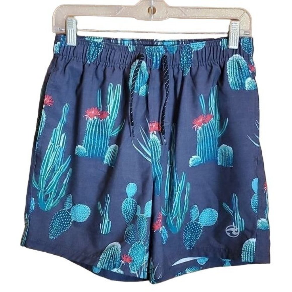 🩳 OCEAN CURRENT S DARK GREY CACTUS SWIMSUIT